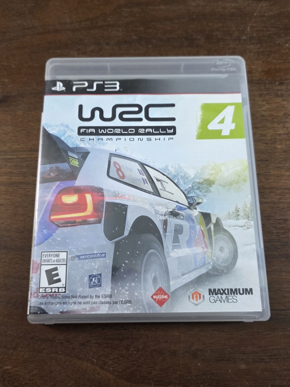 Sony PS3 WRC 4 Rally Championship GAME